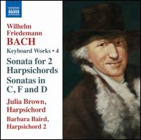 Wilhelm Friedemann Bach: Harpsichord Works, Vol. 4 - Barbara Baird (harpsichord); Julia Brown (harpsichord)