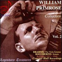 William Primrose Collection Vol.2 - Gerald Moore (piano); Joseph Kahn (piano); William Kapell (piano); William Primrose (viola)