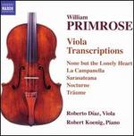 William Primrose: Viola Transcriptions