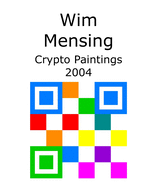 Wim Mensing Crypto Paintings 2004