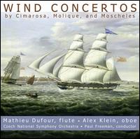 Wind Concertos by Cimarosa, Molique, and Moscheles - Alex Klein (oboe); Mathieu Dufour (flute); Czech National Symphony Orchestra; Paul Freeman (conductor)