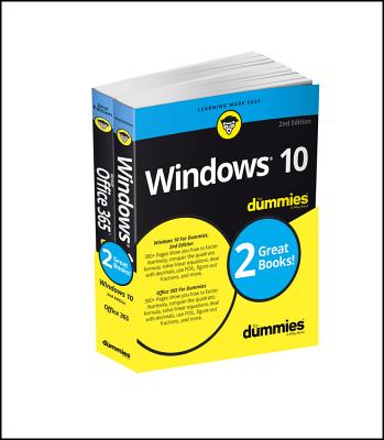 Windows 10 & Office 365 for Dummies, Book + Video Bundle - Rathbone, Andy, and Withee, Rosemarie, and Withee, Ken