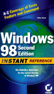 Windows 98 Instant Reference - Dyson, Peter