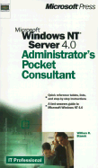 Windows NT 4.0 Administrator's Pocket Consultant