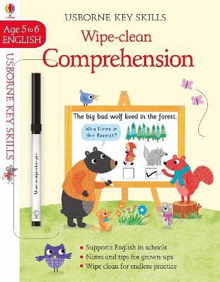 Wipe-Clean Comprehension 5-6 - Watson, Hannah