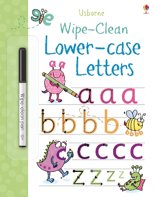Wipe-clean Lower-case Letters - Greenwell, Jessica