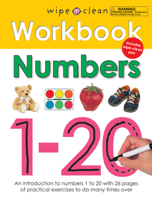 Wipe Clean Workbook Numbers 1-20 - Priddy, Roger