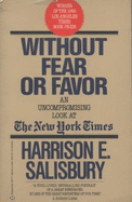Without Fear or Favor: An Uncompromising Look at the New York Times - Salisbury, Harrison Evans