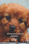 Wochenkalender 2020/2021: A5 Kalender mit Praktischer Wochen?bersicht f?r die Organisation deiner Termine I Jahreskalender mit viel Raum f?r Notizen