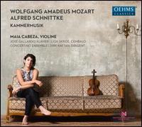 Wolfgang Amadeus Mozart, Alfred Schnittke: Kammermusik - Concertino Ensemble of the Leopold-Mozart-Centrum of Augsburg University; Jos Gallardo (piano); Liga Skride (cembalo);...