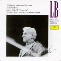 Wolfgang Amadeus Mozart: Mozart: Symphonies Nos. 40 & 41 "Jupiter" - Wiener Philharmoniker; Leonard Bernstein (conductor)