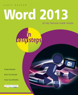 Word 2013 in Easy Steps