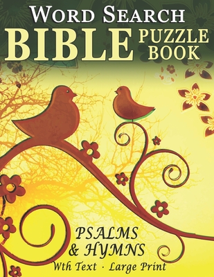 Word Search Bible Puzzle Book- Psalms and Hymns: Puzzles for People with Dementia [With Text] (Large Print) - Books, Mighty Oak