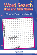 Word Search: Boys and Girls Names