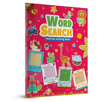 Word Search: First Fun Activity Books for Kids - Wonder House Books