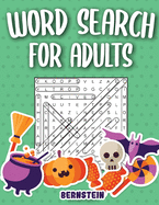 Word Search for Adults: 200 Word Search Puzzles for Adults with Solutions - Large Print - Halloween Edition