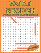 Word Search For Adults and Seniors: Large Print 26 Word Games Brain Puzzles Volume 8