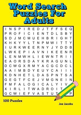 Word Search Puzzles for Adults - Jacobs, Joe