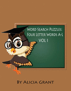 Word Search Puzzles: Four Letter Words A-L