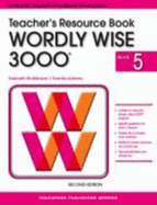 Wordly Wise 3000 Grade 5 Teacher Resource Book-2nd Edition - Kenneth Hodkinson; Sandra Adams