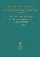 Wort- Und Begriffsbildung in Fruhneuhochdeutscher Wissensliteratur: Substantivische Affixbildung