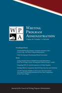 Wpa: Writing Program Administration 48.1 (Fall 2024)