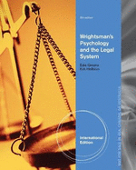 Wrightsman's Psychology and the Legal System, International Edition