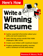 Write a Winning Resume