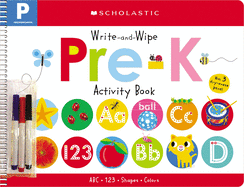 Write-And-Wipe Pre-K Activity Book