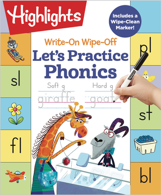 Write-On Wipe-Off Let's Practice Phonics - Highlights Learning (Creator)