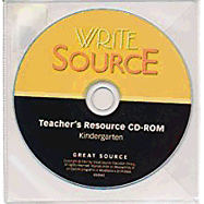 Write Source: Resource CD Grade K 2007