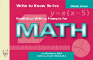 Write to Know: Nonfiction Writing Prompts for Middle School Math