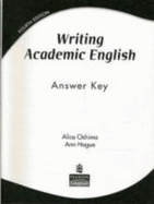 WRITING ACADEMIC ENGLISH ANSWER KEY
