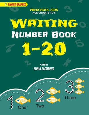 Writing Number Book 1-20 - Sachdeva, Sonia