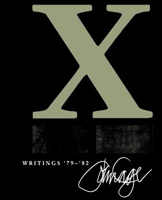 X: Writings '79 '82 - Cage, John