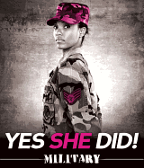 Yes She Did! Military