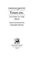 Yours, Etc.: Letters to the Press