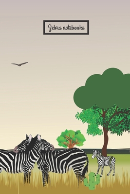 Zebra Notebooks: zebra gift for zebra lovers, men, women, boys and girls - Lined notebook/journal/diary/logbook/jotter - King, Jenny