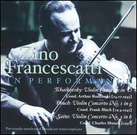 Zino Francescatti in Performance - Zino Francescatti (violin)