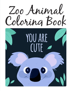 Zoo Animal Coloring Book: picture books for children ages 4-6