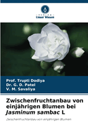 Zwischenfruchtanbau von einj?hrigen Blumen bei Jasminum sambac L